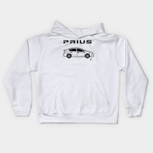 Prius (dark design) Kids Hoodie